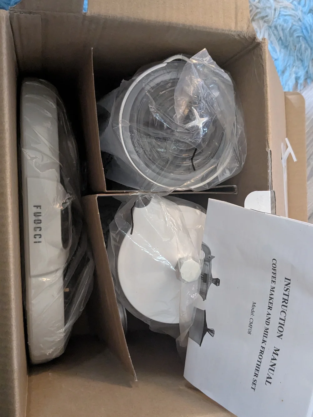 Coffee And Milk Frother Set Used Twice